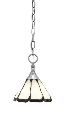 Toltec Lighting - 11-BN-9125 - One Light Mini Pendant - Chain - Brushed Nickel