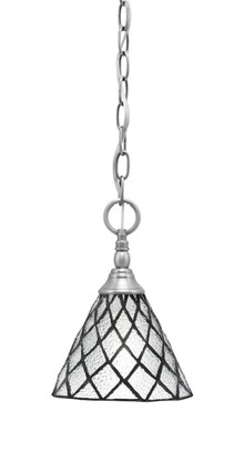Toltec Lighting - 11-BN-9185 - One Light Mini Pendant - Chain - Brushed Nickel
