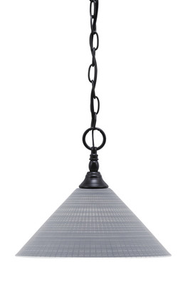 Toltec Lighting - 11-MB-4002 - One Light Mini Pendant - Chain - Matte Black