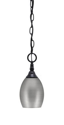 Toltec Lighting - 11-MB-426-BN - One Light Mini Pendant - Chain - Matte Black