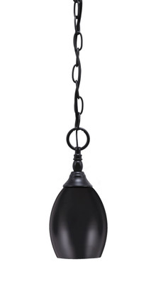 Toltec Lighting - 11-MB-426-MB - One Light Mini Pendant - Chain - Matte Black