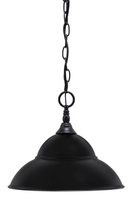 Toltec Lighting - 11-MB-428-MB - One Light Mini Pendant - Chain - Matte Black