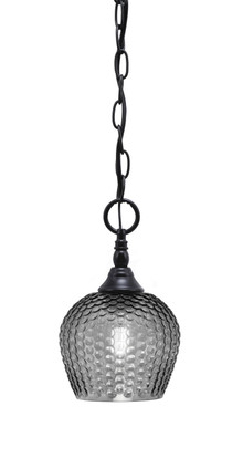 Toltec Lighting - 11-MB-4602 - One Light Mini Pendant - Chain - Matte Black