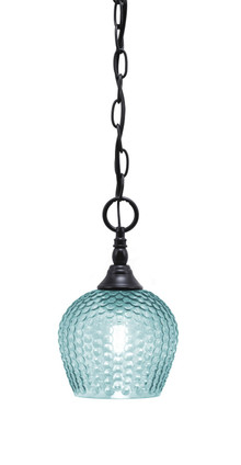 Toltec Lighting - 11-MB-4605 - One Light Mini Pendant - Chain - Matte Black