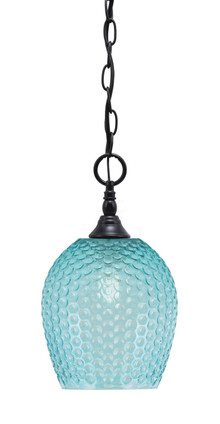 Toltec Lighting - 11-MB-4905 - One Light Mini Pendant - Chain - Matte Black