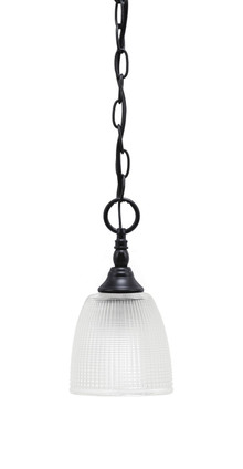 Toltec Lighting - 11-MB-500 - One Light Mini Pendant - Chain - Matte Black