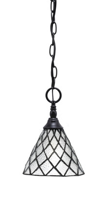 Toltec Lighting - 11-MB-9185 - One Light Mini Pendant - Chain - Matte Black
