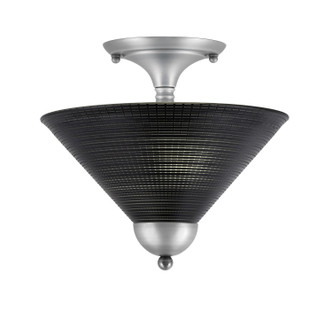 Toltec Lighting - 120-BN-4009 - Two Light Semi-Flush Mount - Semi-Flushes - Brushed Nickel