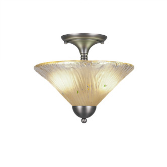 Toltec Lighting - 120-BN-700 - Two Light Semi-Flush Mount - Any - Brushed Nickel