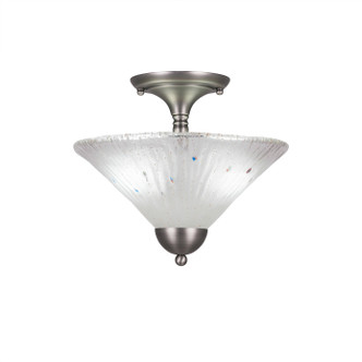 Toltec Lighting - 120-BN-701 - Two Light Semi-Flush Mount - Any - Brushed Nickel