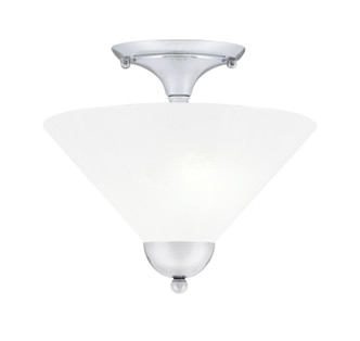 Toltec Lighting - 120-CH-2121 - Two Light Semi-Flush Mount - Semi-Flushes - Chrome