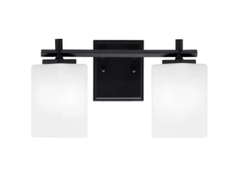Toltec Lighting - 1212-MB-541 - Two Light Bath Bar - Franklin - Matte Black