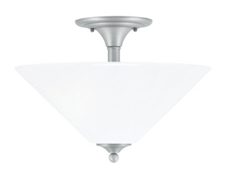 Toltec Lighting - 121-BN-2161 - Two Light Semi-Flush Mount - Semi-Flushes - Brushed Nickel