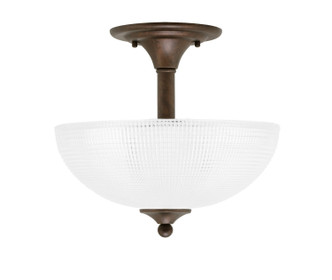 Toltec Lighting - 121-BRZ-540 - Two Light Semi-Flush Mount - Semi-Flushes - Bronze