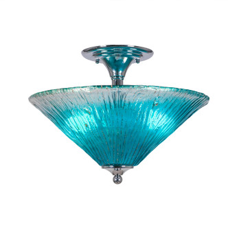 Toltec Lighting - 121-CH-715 - Two Light Semi-Flush Mount - Any - Chrome