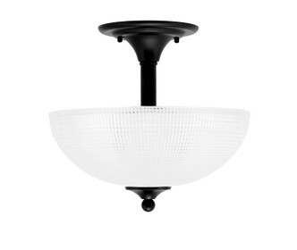 Toltec Lighting - 121-MB-540 - Two Light Semi-Flush Mount - Semi-Flushes - Matte Black