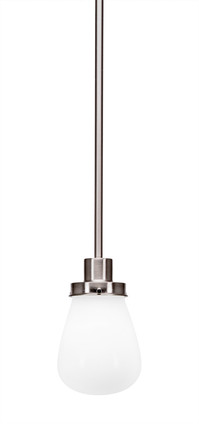 Toltec Lighting - 1230-BN-470 - One Light Mini Pendant - Meridian - Brushed Nickel