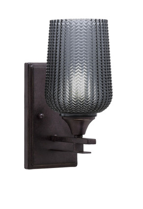 Toltec Lighting - 131-DG-4252 - One Light Wall Sconce - Uptowne - Dark Granite