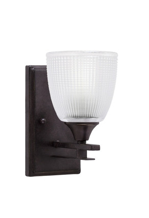 Toltec Lighting - 131-DG-500 - One Light Wall Sconce - Uptowne - Dark Granite