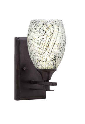 Toltec Lighting - 131-DG-5054 - One Light Wall Sconce - Uptowne - Dark Granite
