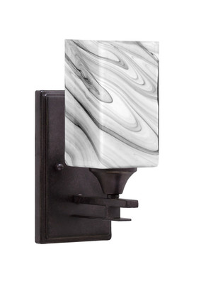 Toltec Lighting - 131-DG-549 - One Light Wall Sconce - Uptowne - Dark Granite
