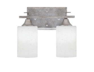 Toltec Lighting - 132-AS-310 - Two Light Bath Bar - Uptowne - Aged Silver