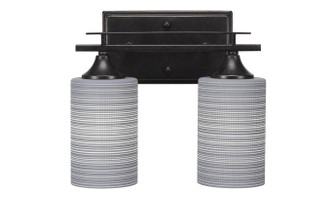 Toltec Lighting - 132-DG-4062 - Two Light Bath Bar - Uptowne - Dark Granite