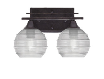 Toltec Lighting - 132-DG-5110 - Two Light Bath Bar - Uptowne - Dark Granite