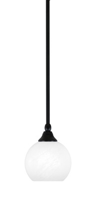 Toltec Lighting - 23-MB-4101 - One Light Mini Pendant - Stem - Matte Black