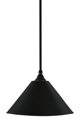 Toltec Lighting - 23-MB-420 - One Light Mini Pendant - Any - Matte Black