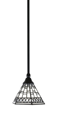 Toltec Lighting - 23-MB-9105 - One Light Mini Pendant - Stem - Matte Black