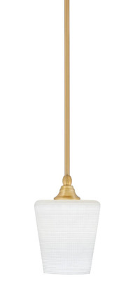 Toltec Lighting - 23-NAB-4031 - One Light Mini Pendant - Any - New Age Brass