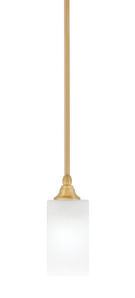Toltec Lighting - 23-NAB-541 - One Light Mini Pendant - Stem - New Age Brass