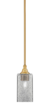 Toltec Lighting - 23-NAB-542 - One Light Mini Pendant - Stem - New Age Brass