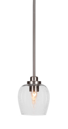 Toltec Lighting - 2601-BN-4810 - One Light Mini Pendant - Odyssey - Brushed Nickel