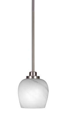 Toltec Lighting - 2601-BN-4811 - One Light Mini Pendant - Odyssey - Brushed Nickel