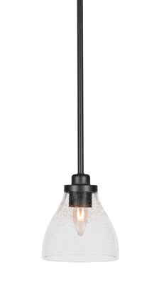 Toltec Lighting - 2601-MB-4760 - One Light Mini Pendant - Odyssey - Matte Black