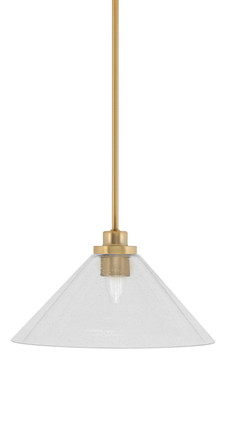 Toltec Lighting - 2601-NAB-306 - One Light Mini Pendant - Odyssey - New Age Brass
