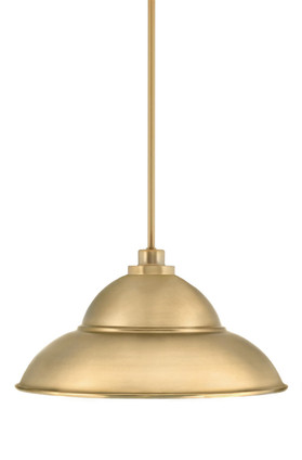 Toltec Lighting - 2601-NAB-429 - One Light Mini Pendant - Odyssey - New Age Brass
