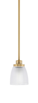 Toltec Lighting - 2601-NAB-500 - One Light Mini Pendant - Odyssey - New Age Brass
