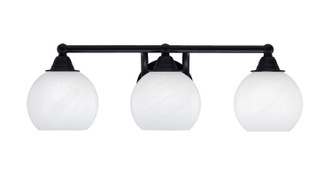 Toltec Lighting - 3423-MB-4101 - Three Light Bath Bar - Paramount - Matte Black
