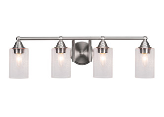 Toltec Lighting - 3424-BN-300 - Four Light Bath Bar - Paramount - Brushed Nickel