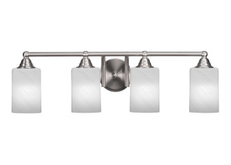 Toltec Lighting - 3424-BN-3001 - Four Light Bath Bar - Paramount - Brushed Nickel