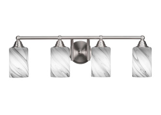 Toltec Lighting - 3424-BN-3009 - Four Light Bath Bar - Paramount - Brushed Nickel