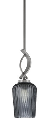 Toltec Lighting - 3901-GP-4252 - One Light Mini Pendant - Cavella - Graphite