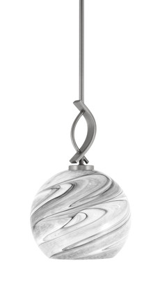 Toltec Lighting - 3901-GP-4359 - One Light Mini Pendant - Cavella - Graphite