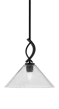 Toltec Lighting - 3901-MB-2122 - One Light Mini Pendant - Cavella - Matte Black