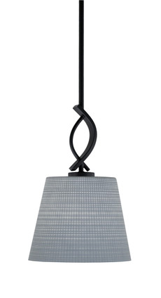 Toltec Lighting - 3901-MB-4082 - One Light Mini Pendant - Cavella - Matte Black
