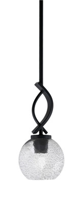 Toltec Lighting - 3901-MB-4102 - One Light Mini Pendant - Cavella - Matte Black