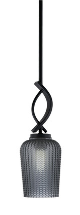 Toltec Lighting - 3901-MB-4252 - One Light Mini Pendant - Cavella - Matte Black